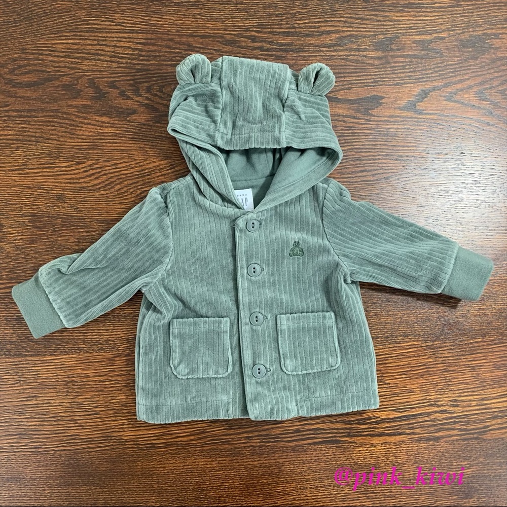 Gap Baby Cord Pattern Hoodie
